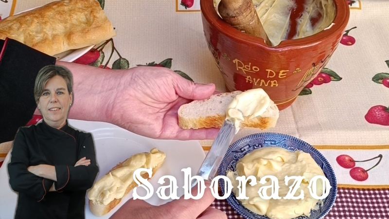 Ajo atao de mortero, receta de Manoli García