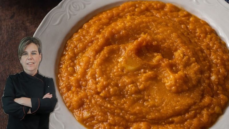 Ajo colorao, receta de Manoli García