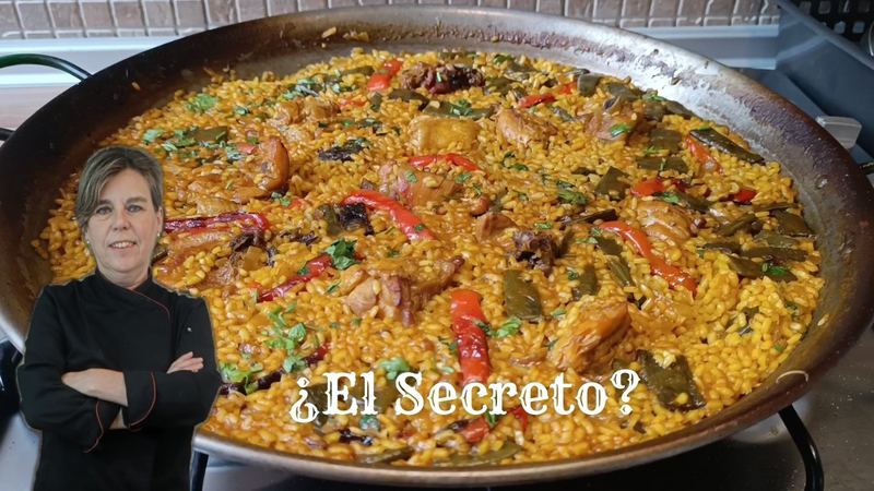 Arroz con pollo, receta de Manoli García