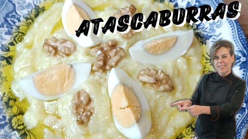 Atascaburras, receta de Manoli García