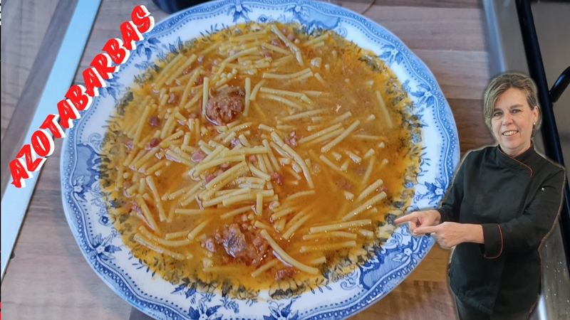 Azotabarbas, receta de Manoli García
