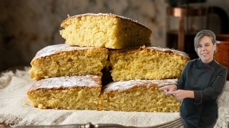 Bizcocho de la abuela, receta de Manoli García