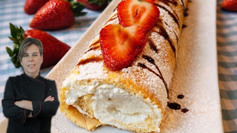 Brazo gitano, receta de Manoli García