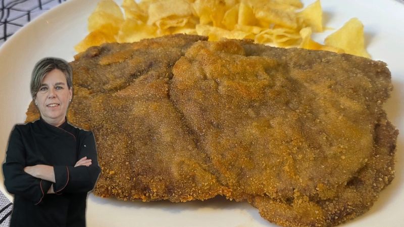Cachopo casero, receta de Manoli García