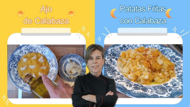 Calabaza de la abuela, de dos formas, receta de Manoli García