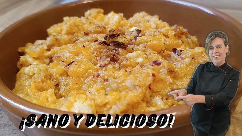 Calabaza frita con patatas, receta de Manoli García
