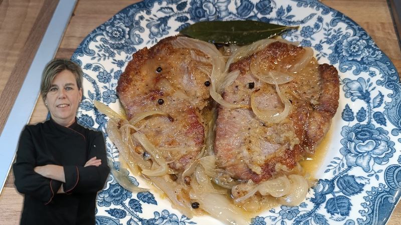 Carbonada de cabezón de cerdo, receta de Manoli García