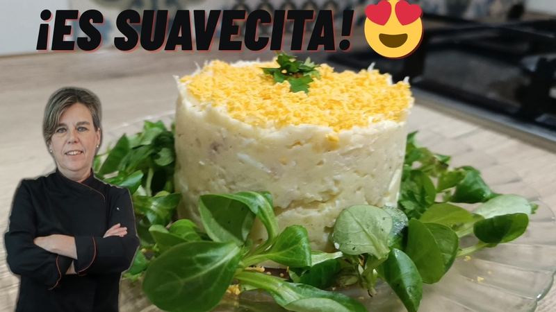 Ensaladilla de merluza, receta de Manoli García
