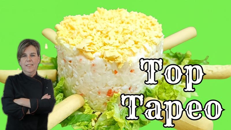 Ensaladilla de palitos de cangrejo, receta de Manoli García