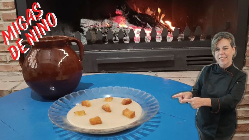 Gachas dulces, receta de Manoli García