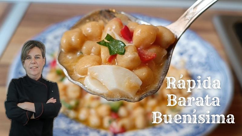 Garbanzos a la vinagreta, receta de Manoli García