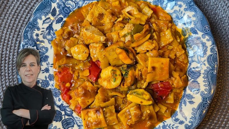 Gazpachos marineros, receta de Manoli García