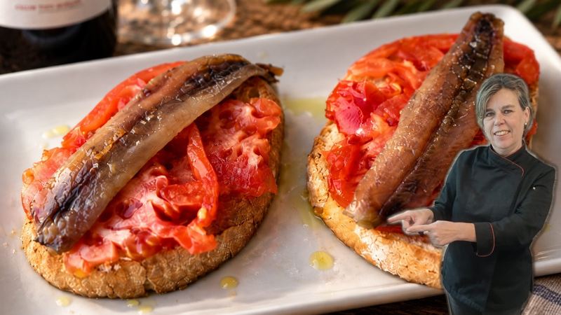 Lomos de sardinas caseros, receta de Manoli García