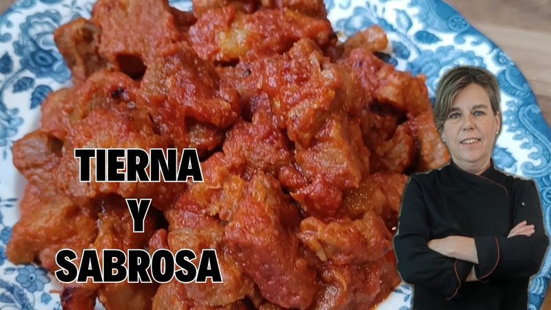 Magra con tomate, receta de Manoli García