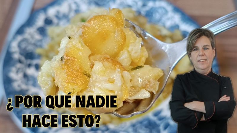 Patatas al ajo cabañil, receta de Manoli García