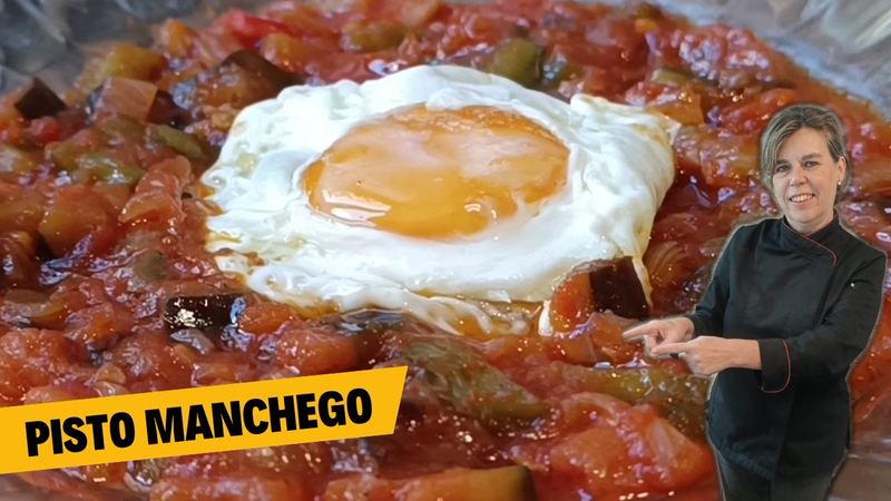 Pisto manchego, receta de Manoli García
