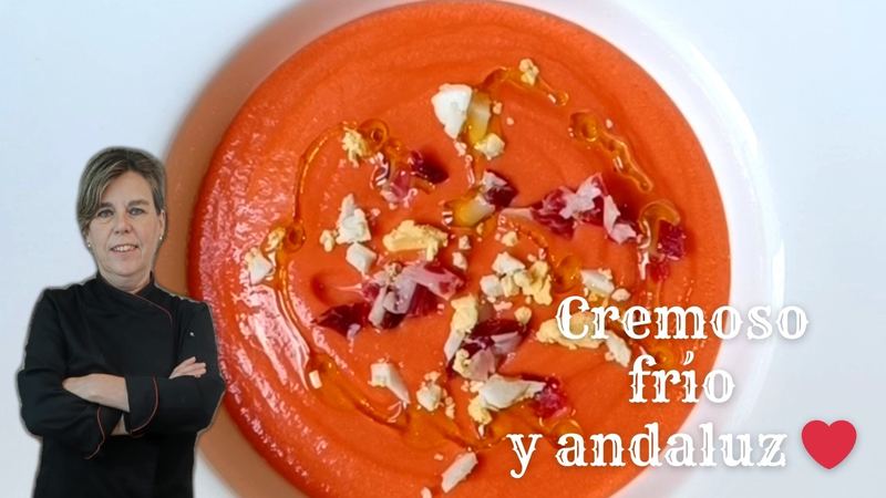 Salmorejo, receta de Manoli García