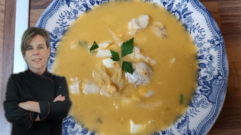 Sopa de pescadilla, receta de Manoli García
