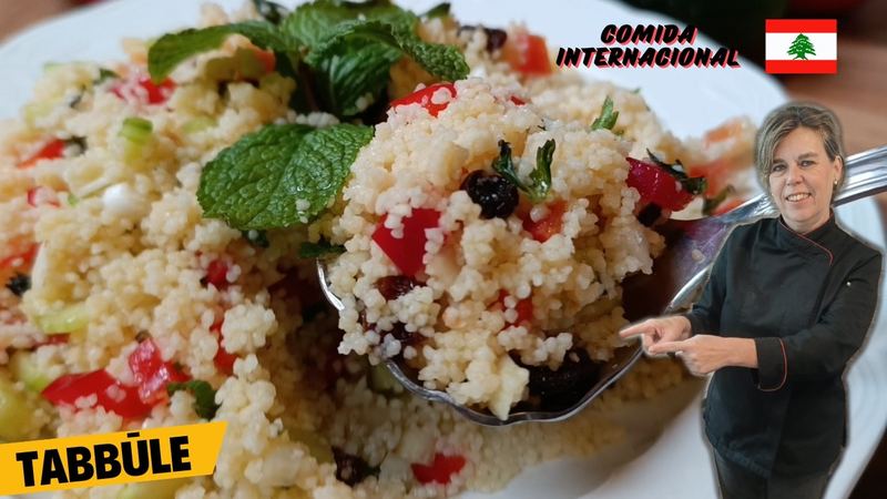 Tabulé casero, receta de Manoli García