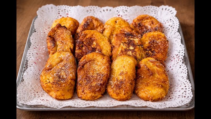 Torrijas tradicionales, receta de Manoli García